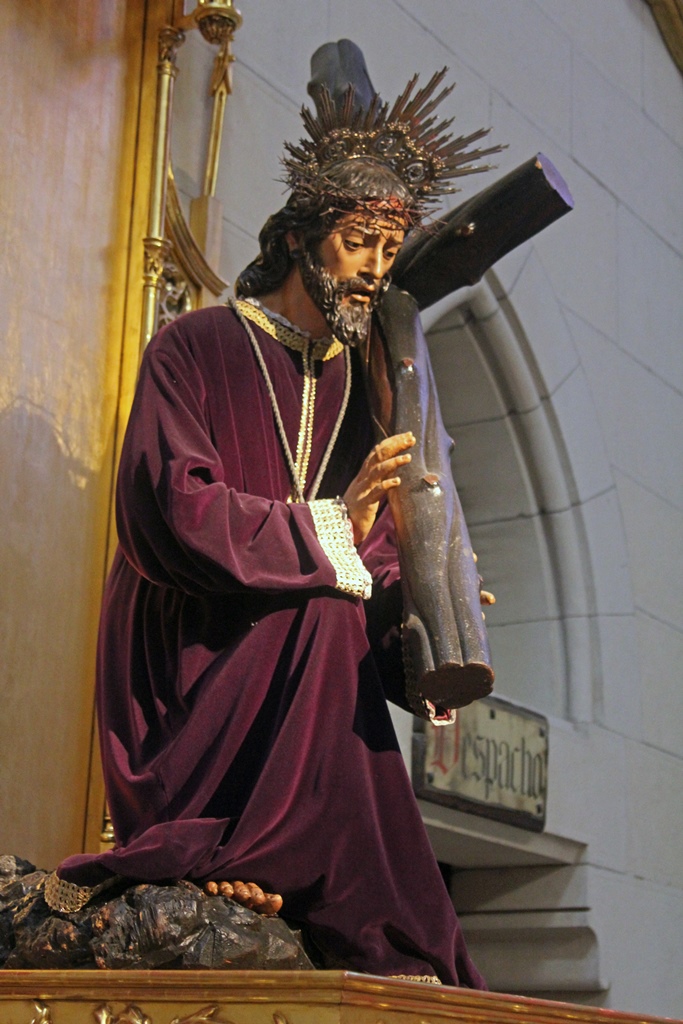 Jesus with Cross and Crown